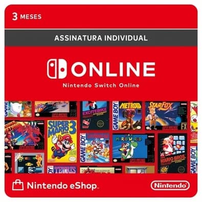 Switch Online - 3 meses