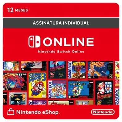 Switch Online - 12 meses