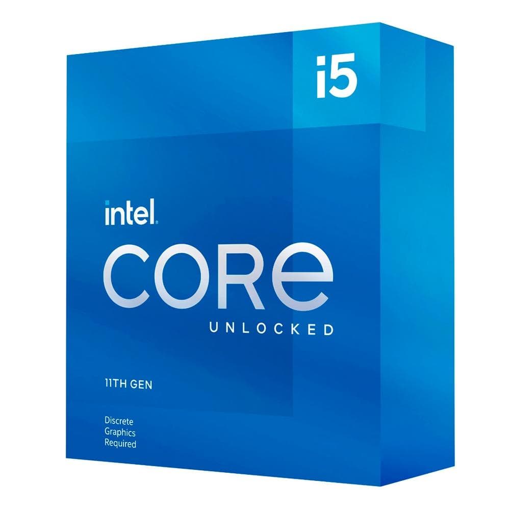 Processador Intel Core i5-11600KF 11ª Geração 4.9GHz Cache 12MB LGA 1200 S/ Vídeo Integrado - BX8070811600KF