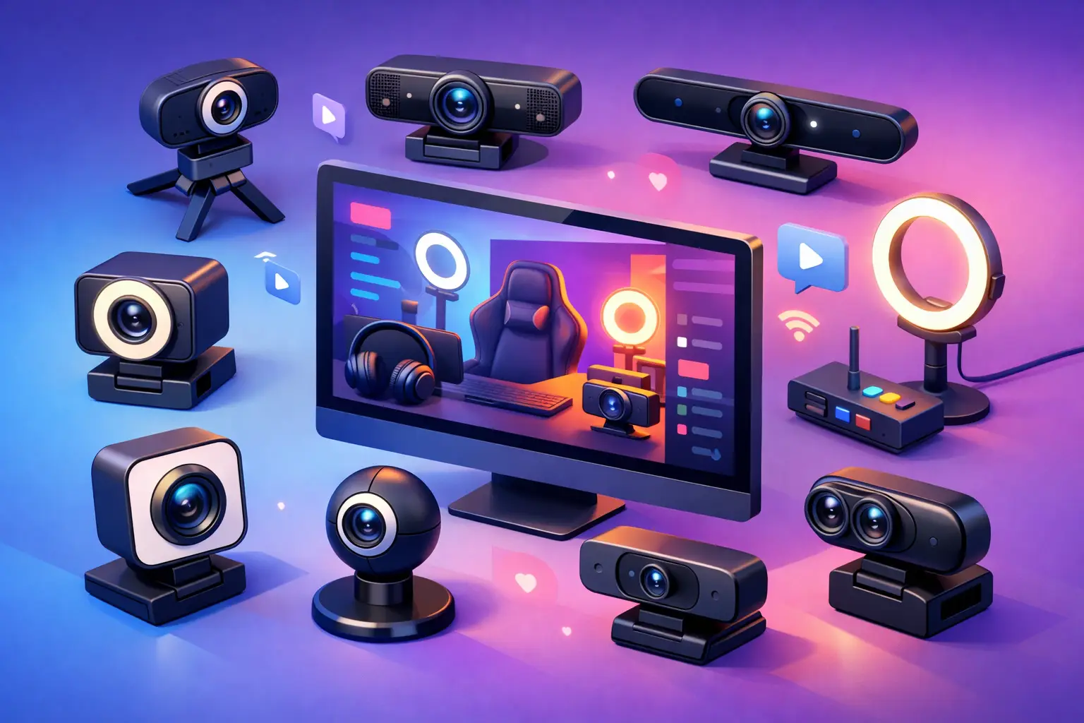 Melhores webcams para streaming: como escolher sem erro