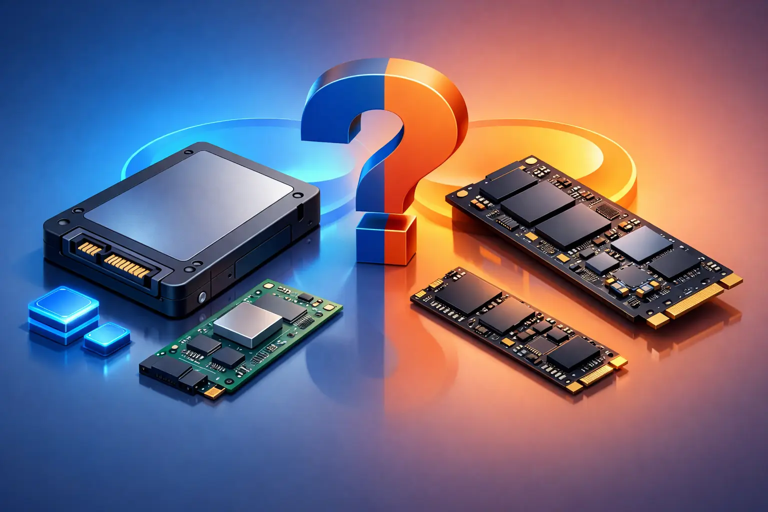 SSD SATA ou NVMe: qual vale mais a pena?