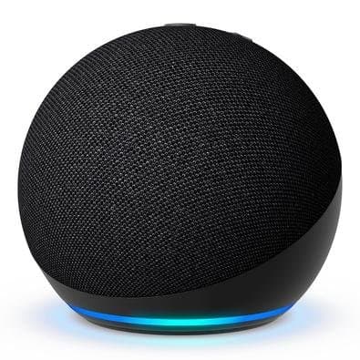 Echo Dot 5ª geração na cor preto