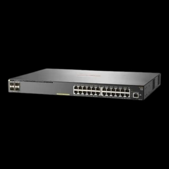 HPE Aruba Networking 2930F 24G PoE+ 4SFP Switch