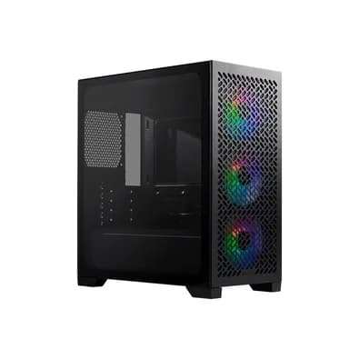 Gabinete Gamer Cooler Master Elite 302, Mini Tower, ATX, Lateral em Vidro, 4x FAN ARGB, Preto - E302-KGNN-SAZ