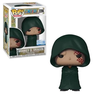 Boneco Funko Pop! Exclusivo One Piece - Monkey D. Dragon Com Chase