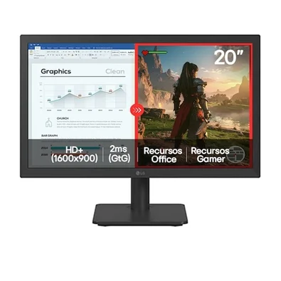 Monitor LG LED Home & Office 20U401A-B