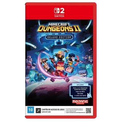 Jogo Minecraft Dungeons II: Deluxe Edition, Nintendo Switch 2 - NSCA10000036FGR
