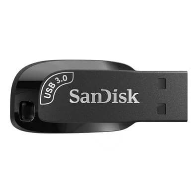 SanDisk Ultra Shift USB Flash Drive 64GB Black