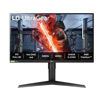 Monitor Gamer LG UltraGear 27" IPS Full HD 240Hz 1ms HDR10 G-SYNC Compatible FreeSync 27GN750-B