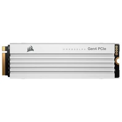 SSD Corsair MP600 PRO LPX, 1TB, M.2 2280, PCIe 4.0 x4, NVMe, Leitura: 7100 MB/s, Gravação: 5800 MB/s, Branco - CSSD-F1000GBMP600PLPW