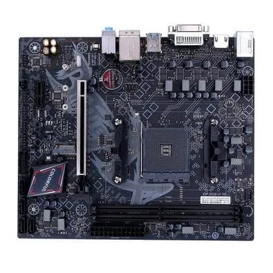 Placa-Mãe Colorful Battle-AX B550M-D PRO GAMING FROZEN V14, Chipset B550, AMD AM4, mAXT, DDR4, Preto - BAX-B550MD-DDR4-WW