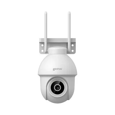 Câmera Inteligente Geonav Externa 360 Graus, PTZ, Wi-Fi WT