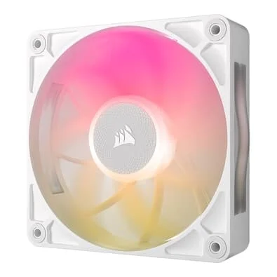 Ventoinha Corsair RX MAX RGB Series, iCUE LINK RX120 MAX RGB, 120mm, Branco - CO-9051037-WW