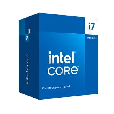 Processador Intel Core i7-14700F, 2.1GHz (5.40 GHz Max Turbo), Cache 33MB, 20 Núcleos, 28 Threads, LGA 1700, Sem Vídeo Integrado - BX8071514700F