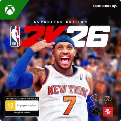 Jogo NBA 2K26: Superstar Edition, Xbox - Digital para Download
