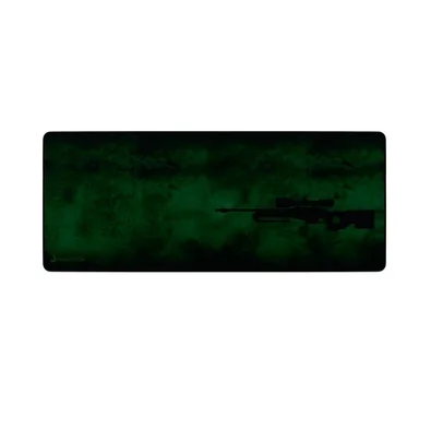 Mousepad Gamer Rise Mode Speed, Sniper PRO, Estendido 900x400mm, Verde, Borda Costurada - RG-MPP-06-SNP