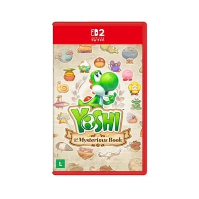 Jogo Yoshi And The Mysterious Book, Nintendo Switch 2 Edition - NSCA10000025FGR