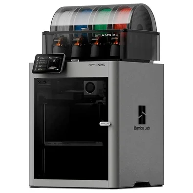 Impressora 3D Bambu Lab P2SC - P2S + AMS (Combo), Gabinete Fechado, Impressão multicolorida, 127V - PF004-U+SA007-LV