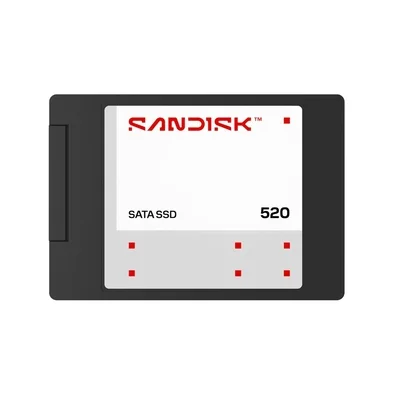 SSD SATA III SanDisk 2TB 520, Preto - SDSS51200TAB-000G0