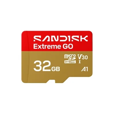 Cartão de Memória Sandisk Extreme Go MicroSD 32GB, UHS-I, Classe 10, com Adaptador - SDSQXGN-032G-GN6MN