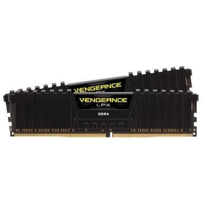 Memória RAM Corsair Vengeance LPX 16GB (2x8GB), 2666MHz, DDR4, CL16, Preto - CMK16GX4M2A2666C16