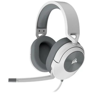 Headset Gamer Corsair HS55 Stereo P2 3.5mm, Drivers 50mm, Branco - CA-9011261-NA