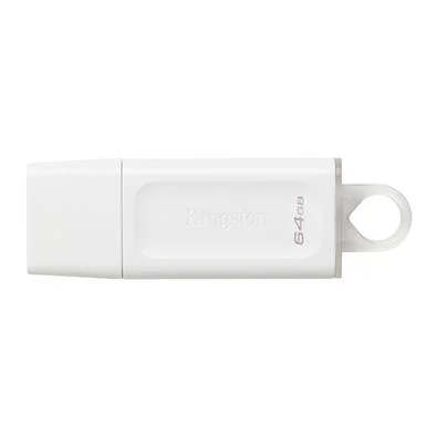 Pen Drive 64GB Kingston DataTraveler Exodia, USB 3.2, Branco - KC-U2G64-5R