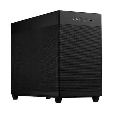 Gabinete Asus Prime AP201 Mesh, Mini Tower, Micro-ATX, 1x FAN, Preto - 90DC00G0-B30000