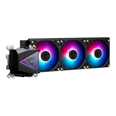 Water Cooler MSI MAG Coreliquid I360, ARGB, 360mm, Intel e AMD, Preto - MAG CORELIQUID I360