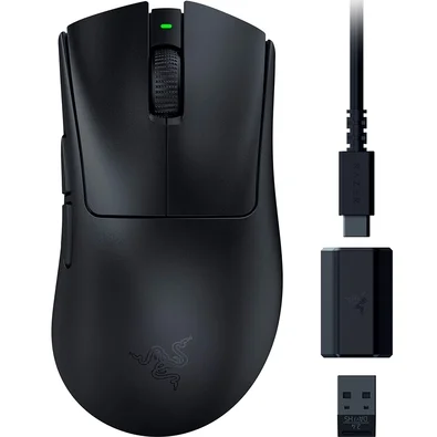 Mouse Gamer Sem Fio Razer DeathAdder V3 HyperSpeed, 30000 DPI, Preto - RZ01-05140100-R3U1