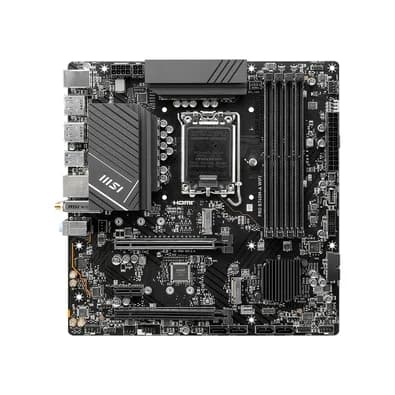 Placa-Mãe MSI PRO B760M-A WIFI, Intel, LGA 1700, Micro-ATX, DDR5, Wi-Fi - PROB760MAWIFI