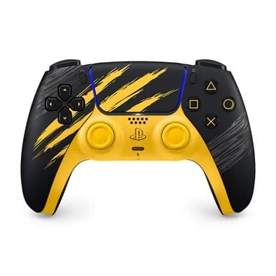 Controle Sem Fio Sony DualSense, Marvel's Wolverine Edição Limitada, Amarelo - 1000056855