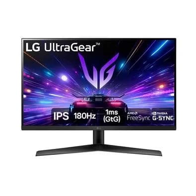 Monitor Gamer LG UltraGear 27", FHD, 180Hz, 1ms, IPS, DP e HDMI, HDR10, FreeSync, G-Sync - 27GS60F-B