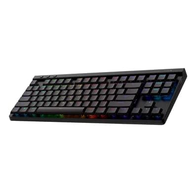 Teclado Sem Fio Mecânico Gamer Logitech G515, RGB, Bluetooth, com Design TKL,Tecnologia Lightspeed, Preto - 920-012423