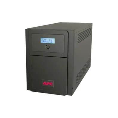 Nobreak Easy UPS da APC, Senoidal, 3 kVA, torre, 220 V, 6 Tomadas NBR 14136, Slot para cartão + Contato Seco, AVR, LCD - SMV3000CAI-BR
