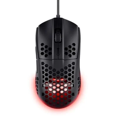 Mouse Gamer GXTrust 928 Helox Ultraleve, RGB, 6 Botões, 6400 DPI, USB, Preto - 25306
