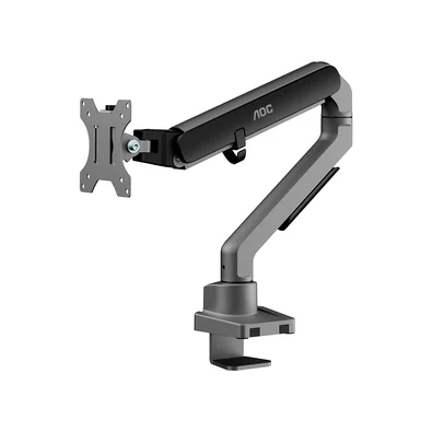 Suporte de Mesa para Monitor AOC AM200H2 com Mola Mecânica, Cinza e Preto