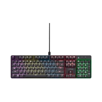 Teclado Mecânico Gamer GXTrust 871 Zora, RGB, USB 2.0, Preto - 25510