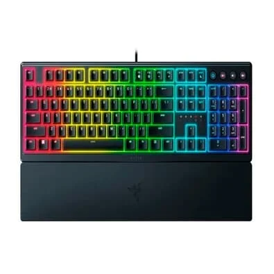 Teclado Gamer Razer Ornata V3 Tenkeyless, Chroma RGB, Low Profile, Us Layout, Nasa, Preto - RZ0304880200
