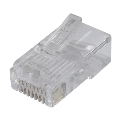 Conector RJ45 Macho Furukawa SohoPlus, CAT5e, para Cabo Sólido e Flexível, 10 Unidades - 35050291