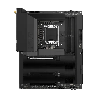 Placa Mãe Gaming NZXT N9 Z890, Intel Z890, LGA 1851, ATX, DDR5, com Wi-Fi e Cover, Preta - N9-Z89XT-B1