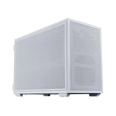 Gabinete Gamer Lian Li Dan Case B4 Mesh, Micro-ATX, USB Type-C, Inclui 2 Fans 120mm, Branco - B4W