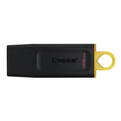 Pen Drive 128GB Kingston DataTraveler Exodia, USB 3.2, Preto e Amarelo - DTX/128GB