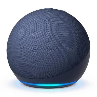 Echo Dot 5ª geração Amazon com Alexa, Smart Speaker, Azul
