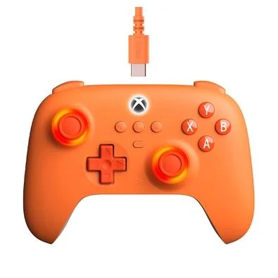 Controle Com Fio 8BitDo para Xbox Ultimate C, Laranja - 82CF05D