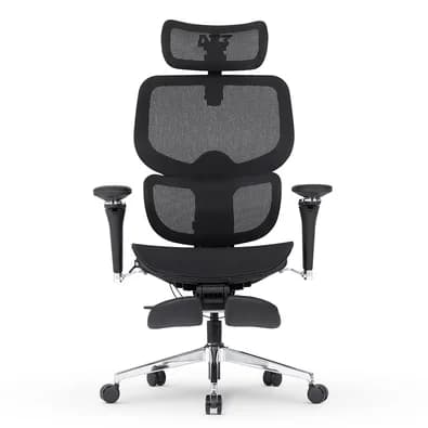 Cadeira de Escritório Ergonômica DT3 Ergonomie FT, Até 160kg, Reclinável, Braço 5D, Cilindro de Gás Claase 4, Preto - 14435-7