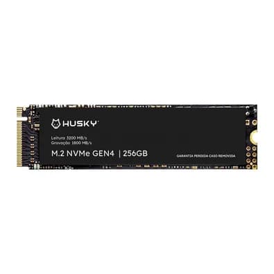 SSD Husky ThunderBoost, 256GB, M.2 2280, PCIe 4.0 x4, NVMe, Leitura: 3200 MB/s, Gravação: 1800 MB/s - HSSD256GEN4