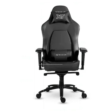 Cadeira Gamer XT Racer Fire Gun, Até 130Kg, Reclinável, Com Almofadas, Cilindro de Gás Classe 4, Couro PU, Preta - XTR-029