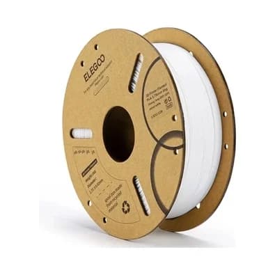 Filamento PLA para Impressora 3D Elegoo TPU 95A, 1.75mm, Premium, Branco - TPU 95A WHITE