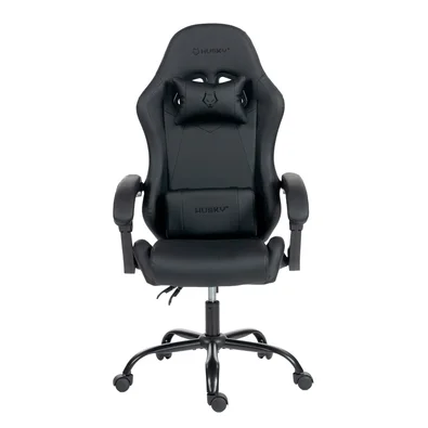 Cadeira Gamer Husky Storm 100, Até 120kg, Almofadas, Reclinável 135º, PU, Preta - HCG100PT